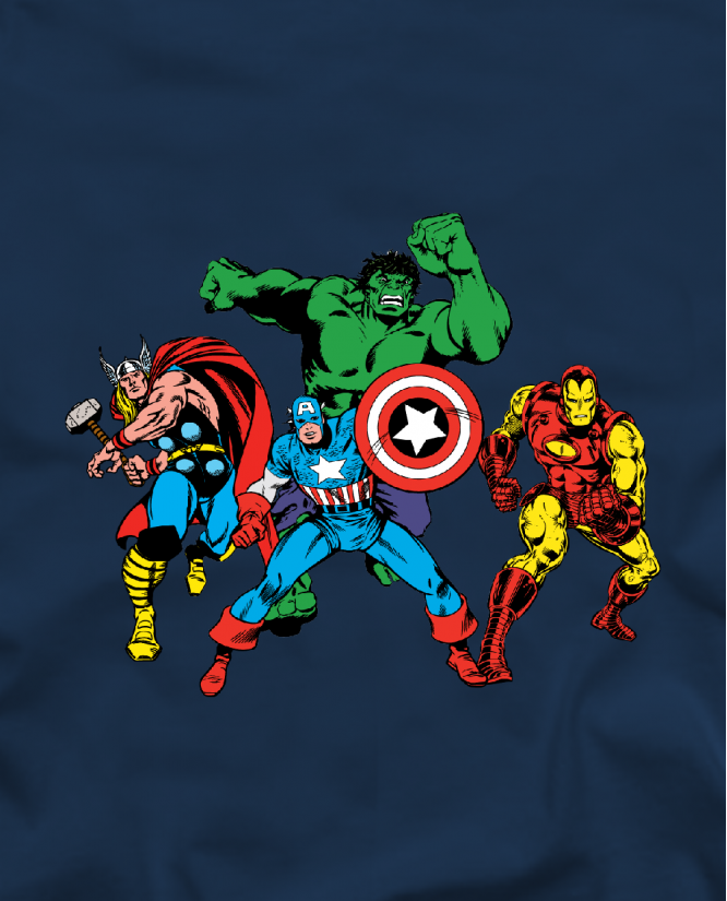 Marškinėliai Marvel herojai